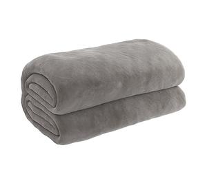 vidaXL Manta con Peso con Funda Tela Gris 122x183 cm 9 kg