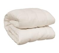 vidaXL Manta con Peso Tela Color Crema Claro 120x180 cm 9 kg, Manta, Manta de edredón, Manta calmante, Ropa de Cama, Manta con Peso para la ansiedad