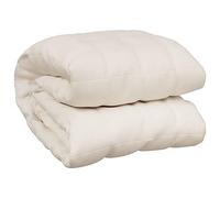 vidaXL Manta con Peso Tela Color Crema Claro 140x200 cm 6 kg