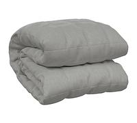 vidaXL Manta con Peso Tela Gris 200x230 cm 13 kg