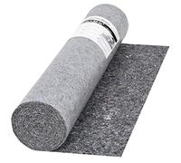 vidaXL Manta Fieltro Pintor Protector Suelos Antideslizante Gris 50 m 280 g/m²