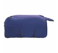 vidaXL Manta para Caballo Verde Oscuro y Negro 75 cm Poliéster, Manta Moderna, Impermeable, para Caballos, Cubierta cálida, para Exteriores, Accesorios de Montar
