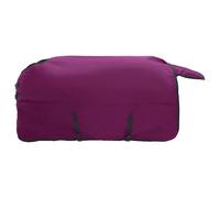 vidaXL Manta para Caballo Verde Oscuro y Negro 85 cm Poliéster, Manta Moderna, Impermeable, para Caballos, Cubierta cálida, para Exteriores, Accesorios de Montar