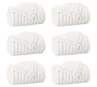 vidaXL Mantitas de Sofá 6 pcs 200 x 150 cm Lana, Manta cómoda, de Felpa Ligera, fácil de Llevar, Decorativa para Sala y Dormitorio, Confort