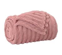 vidaXL Mantitas de Sofá 6 pcs Rosa 270 x 240 cm Lana, Manta cómoda, de Felpa Ligera, fácil de Llevar, Decorativa para Sala y Dormitorio, Confort