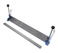 vidaXL Máquina plegadora manual 760 mm de placas de acero