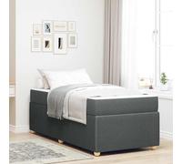 vidaXL Marco de Cama de Espuma, Moderno y Elegante, Ideal para un Dormitorio cómodo y Relajante, con Alivio de presión, Hecho de Madera ingenierizada