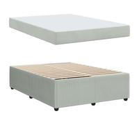 vidaXL Marco de Cama - Muebles Modernos para tu Dormitorio. Disfruta de un sueño cómodo con un diseño Minimalista Cualquier Interior. Lleva un colchón de Espuma y es una Pieza Cent