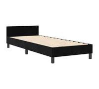 vidaXL Marco de Cama Negro 80x200 cm Terciopelo