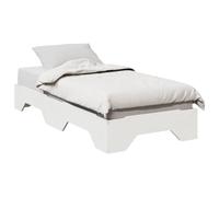 vidaXL Estructura de Cama sin colchón apilable Blanca 90x190 cm, Cama apilable, Cama Individual apilable, Muebles de Dormitorio, Cama apilable
