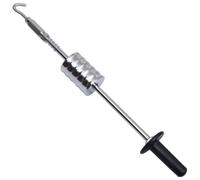 vidaXL Martillo de Inercia con Gancho Extractor de Abolladuras Quitar Golpes Herramienta Coche Reparación Fácil de Usar Acero al Carbono 65 cm