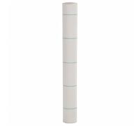 vidaXL Membrana de malezas PP Blanca 1x10 m, Tela contra Malas Hierbas, Tela de Control de malezas, Tela de malezas, Telas para Malas Hierbas