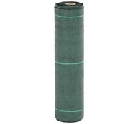 vidaXL Membrana de malezas PP Verde 0,5x10 m, Tela contra Malas Hierbas, Tela de Control de malezas, Tela de malezas, Telas para Malas Hierbas