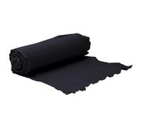 vidaXL Membrana geotextil fibra de poliéster negro 1x10 m