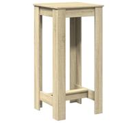 vidaXL Mesa Alta de Bar Madera ingeniería Roble Sonoma 51x50x103,5 cm, Mesa de Bar, mesita de Bar, Mesa Alta de Cocina, mesas de Bar, Mesa de Pub