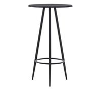 Vidaxl mesa alta de cocina mdf negro 60x107,5 cm
