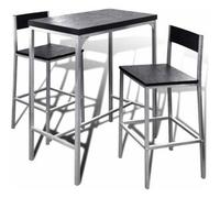 Mesa alta y taburetes de barra de cocina