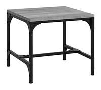 vidaXL Mesa Auxiliar de Madera contrachapada Gris Sonoma 40x40x35 cm