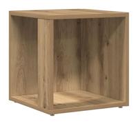 Mesa auxiliar de madera de ingeniería roble artisan 33x33x34 cm