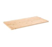 vidaXL Tablero de Mesa Rectangular Madera Maciza de Pino 110x60x2,5 cm