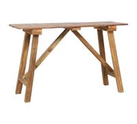 vidaXL Mesa Consola Casa Hogar Jardín Decoración Diseño Estilo Mobiliario Mueble Bricolaje Escritorio Bufete 130x40x80 cm Reciclada Madera Maciza