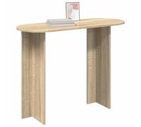 vidaXL Mesa Consola con Almacenamiento Roble Sonoma 100 x 39,5 x 75 cm, Mesa Consola Moderna para Sala, Minimalista, Entrada o Pasillo, ¡Organiza tu hogar