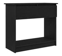 vidaXL Mesa Consola con cajones Negra 85,5x38,5x74,5 cm, Mesa de recibidor, Mesa Consola de Pasillo, Mesa de Pasillo, Mesa de Pasillo