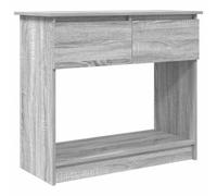 vidaXL Mesa Consola con cajones Sonoma Gris 85,5x38,5x74,5 cm, Mesa de recibidor, Mesa Consola de Pasillo, Mesa de Pasillo, Mesa de Pasillo