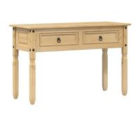 Mesa Consola Corona Madera Maciza De Pino 115x46x73 Cm Vidaxl