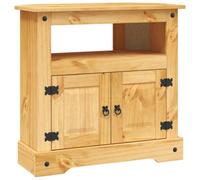 vidaXL Mesa Consola Corona Range Madera Maciza de Pino Mexicano 80x43x78 cm