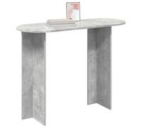vidaXL Mesa Consola Gris Hormigón 100 x 39,5 x 75 cm, Mesa Consola Moderna para Sala, Minimalista, Entrada o Pasillo, ¡Organiza tu hogar
