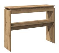 vidaXL Mesa Consola Madera de ingeniería Roble Artesanal 102x30x80 cm, Consola, Mesa de recibidor, Mesa de Pasillo, Mesa de sofá, Mesa de Entrada