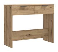 vidaXL Mesa Consola Madera de ingeniería Roble Artesanal 90x36x75 cm, Consola, Mesa de recibidor, Mesa de Pasillo, Mesa de sofá, Mesa de Entrada