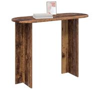 vidaXL Mesa Consola Madera Envejecida 100 x 39,5 x 75 cm, Mesa Consola Moderna para Sala, Minimalista, Entrada o Pasillo, ¡Organiza tu hogar