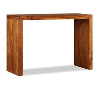 vidaXL Mesa Consola Madera Maciza 110x40x76cm Mesita Mesilla Mueble Auxiliar