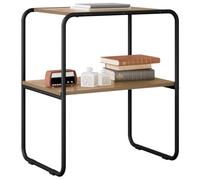 vidaXL Mesa Consola Roble Artisan 80 x 42,5 x 70 cm