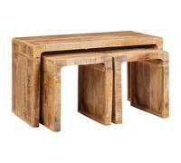 vidaXL Mesa de Acero para la Sala - Mesa Auxiliar Ideal para el Rincón Familiar o para Relajarte - Superficie Multi-Nivel Entretenimiento en Casa