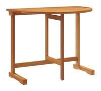 Mesa De Balcón Plegable Madera Maciza De Acacia 90x60x72 Cm Vidaxl