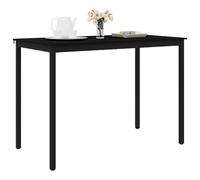 vidaXL Mesa de Barra de pie Madera de ingeniería Rectangular