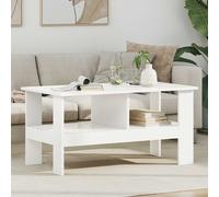 vidaXL Mesa de Café 90 x 50 x Madera de ingeniería, Mesa de café elegante y rectangular, para dar funcionalidad y tu .