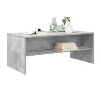 vidaXL Mesa de Café Gris Concreto 100 x 50 x 40 cm, Mesa de café Elegante, diseño Rectangular, Acento Duradero para la Sala de Estar, decoración Funcional para el hogar Interior