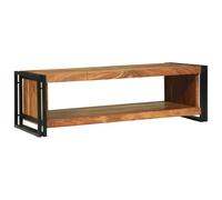 vidaXL Mesa de Café Marrón 120 x 50 x 38 cm Madera de Acacia Sólida | ¡Se ven geniales, añadiendo un toque especial a cualquier habitación!,