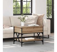 vidaXL Mesa de Café Mesa de Muebles industriales Mesa de café Mesa Convertible Mesacontapaelevable Mesa de Café Mesa de café rectangular Mesa de Café Versátil Mesa