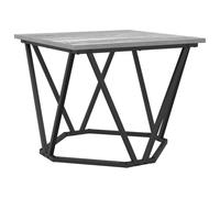vidaXL Mesa de café Moderna Gris Sonoma | Rectangular para Interior Madera elaborada Diseño Duradero Muebles Elegantes para Sala de Estar Fácil de cuidar con Acabado Mate Servir