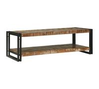 vidaXL Mesa de Café Multicolor 120x50x38 cm Madera Reciclada Sólida