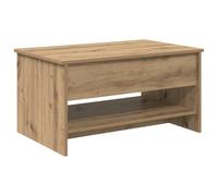 vidaXL Mesa de café para la Sala de Estar, con Tapa Que se Levanta, Moderna, Rectangular, Super fácil de Limpiar, Muy útil, Mueble para un hogar Actual