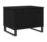 Mesa de Café Rectangular de Roble Negro para Sala | Madera de Calidad Resistente Estilo Moderno Montaje Fácil Diseño Compacto Muebles de Interior Minimalista MDF