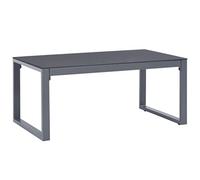 vidaXL Mesa de Centro Auxiliar Mesita Mueble Sofá para Teléfono Té Café Decoración Salón Jardín Aire Libre de Alumnio Patio Terraza Exterior