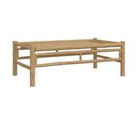 Vidaxl mesa de centro de jardín bambú 100x55x33 cm