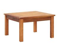Mesa De Centro De Jardín Madera Maciza De Acacia 60x60x36 Cm Vidaxl
